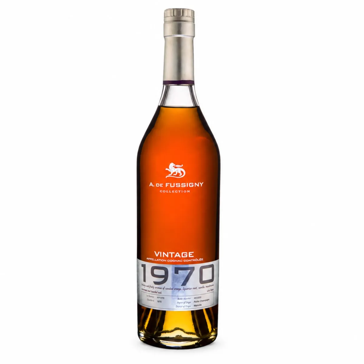 A de Fussigny Vintage Millésime 1970